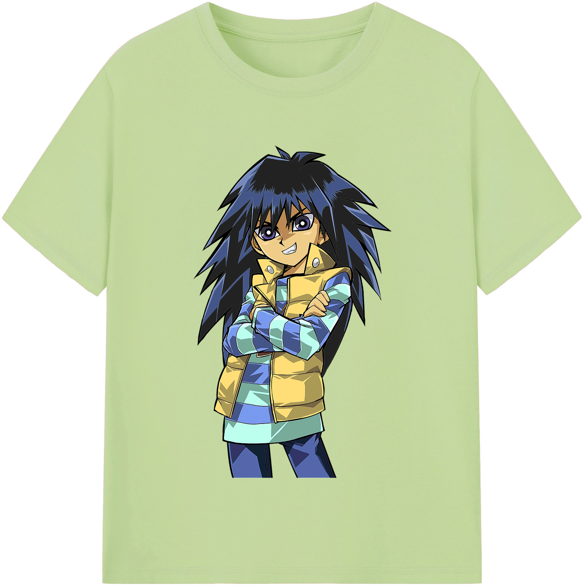 （画像用） 遊☆戯☆王 Yu-Gi-Oh! 綿100％半袖Tシャツ（フロントプリント）